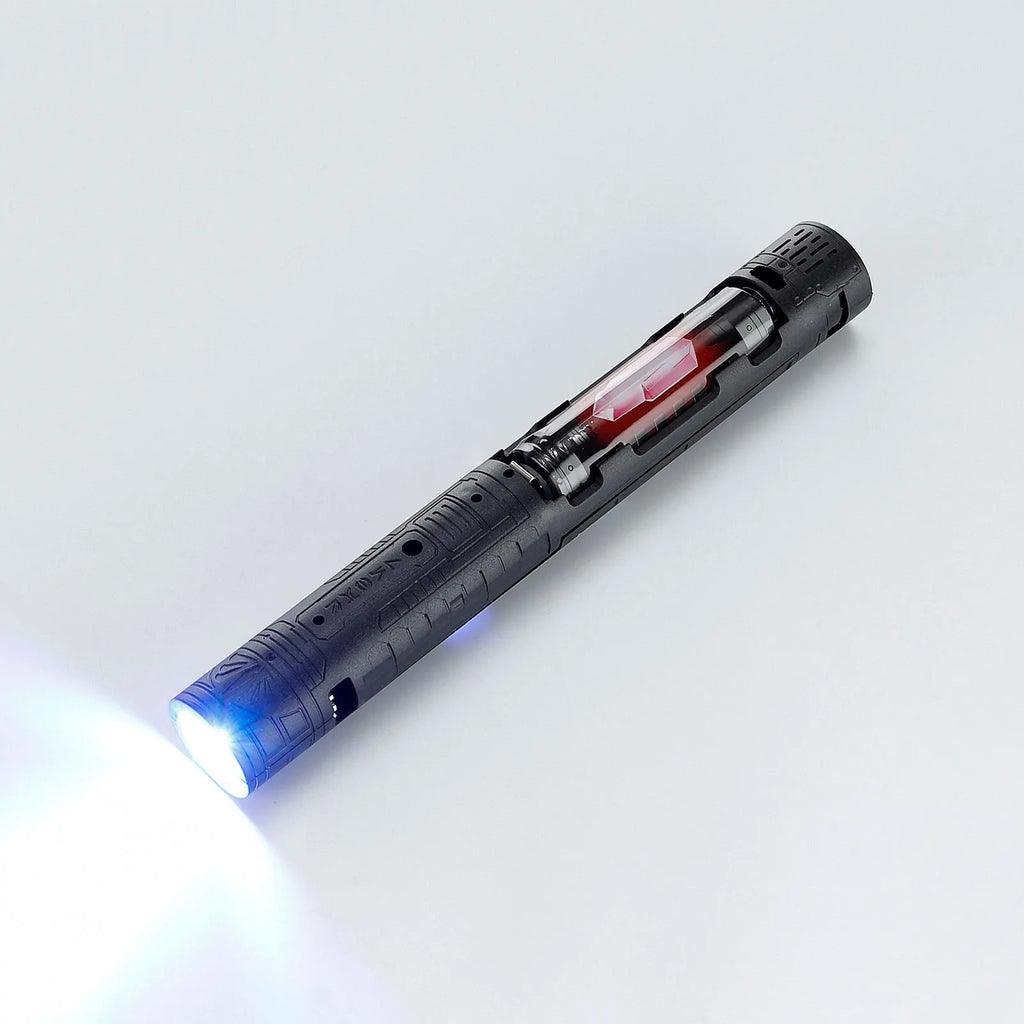 Baselit lightsaber core - view 3