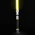 Guardian lightsaber with black, silver and gold hilt