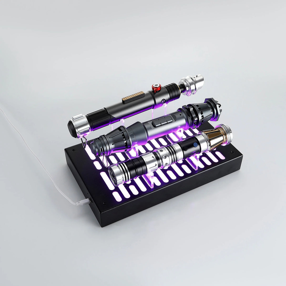 LED saber stand triple - view 4