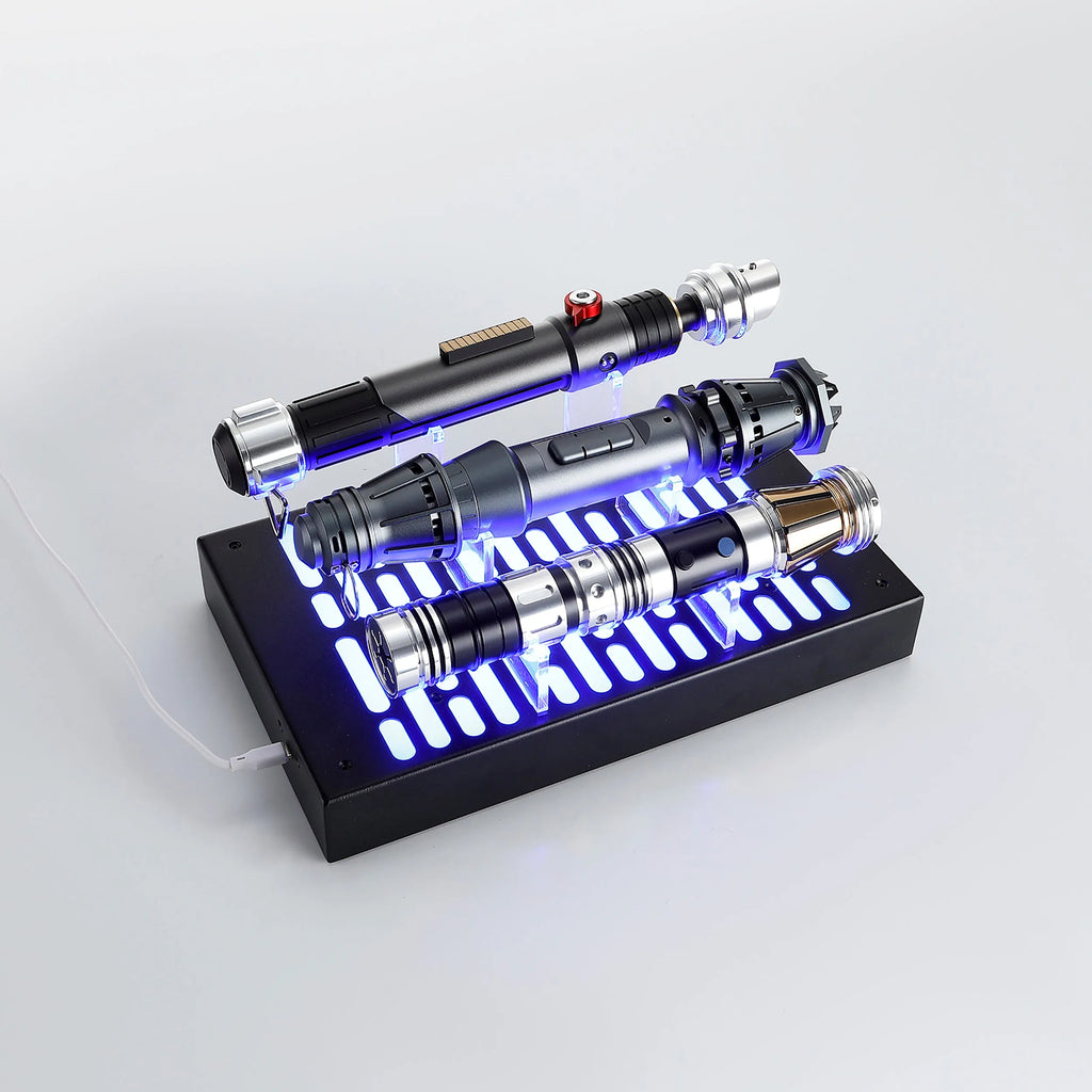 LED saber stand triple - view 3