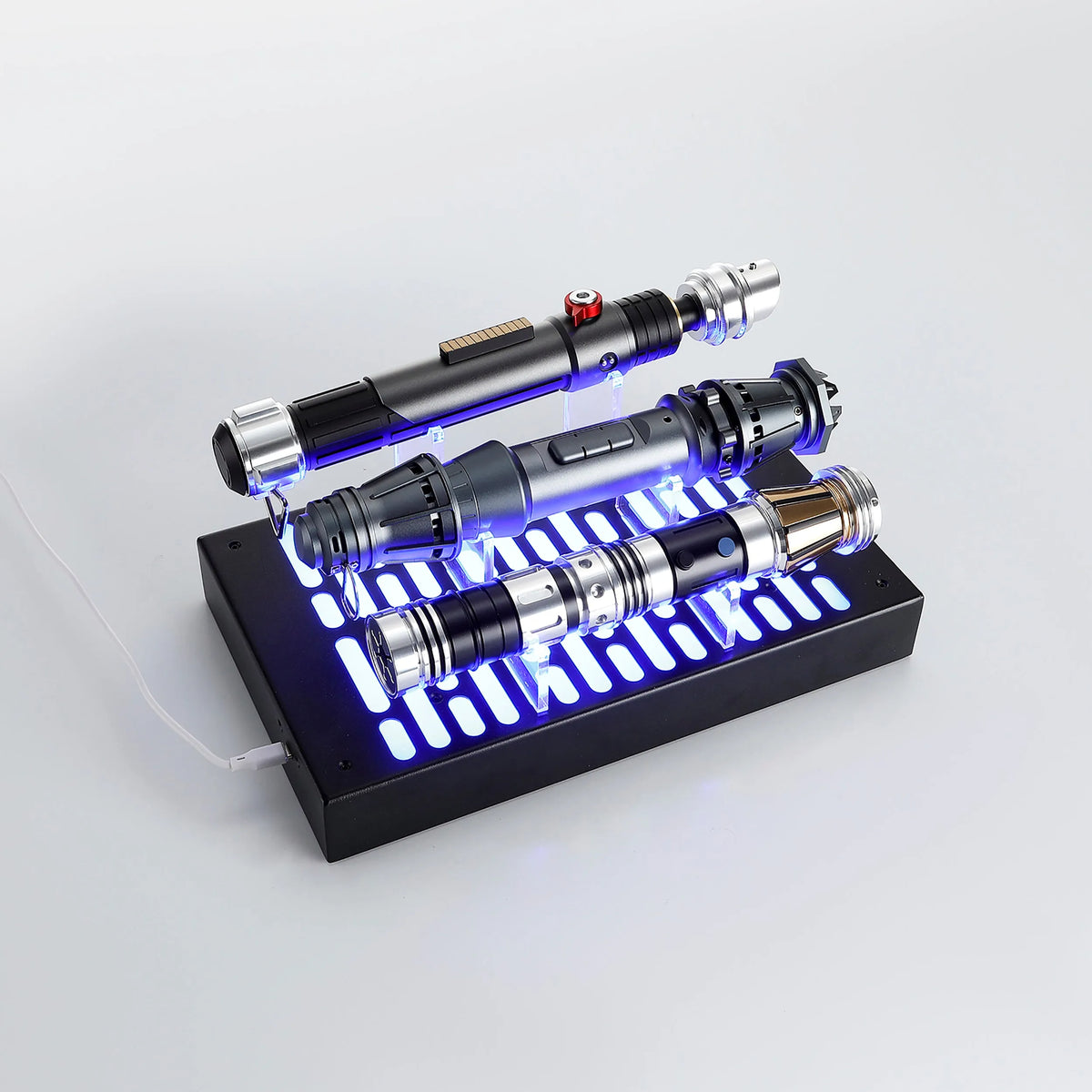LED saber stand triple - view 3