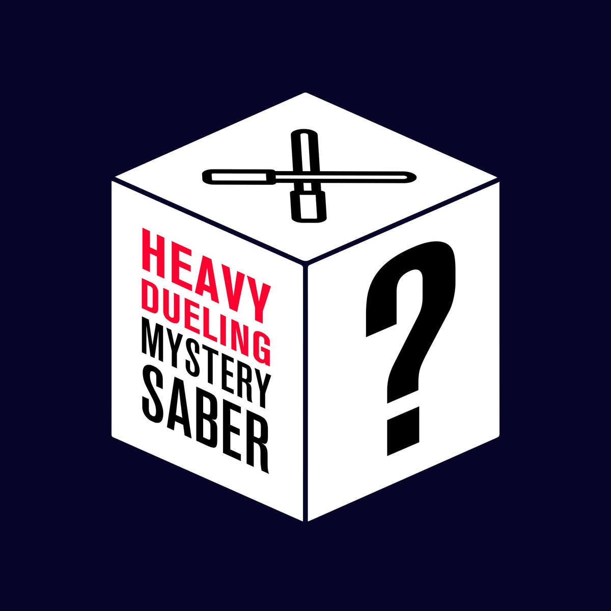 Used heavy dueling mystery lightsaber