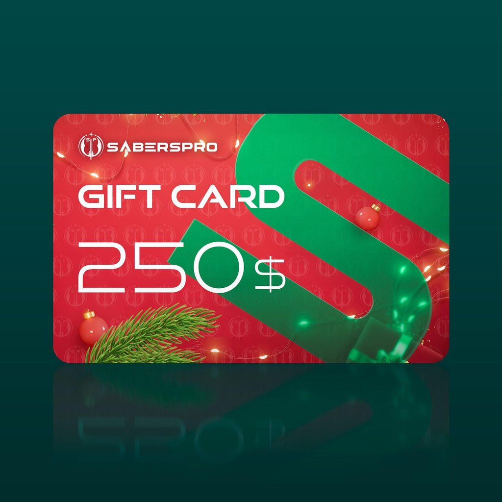 Lightsaber digital gift card - design 6