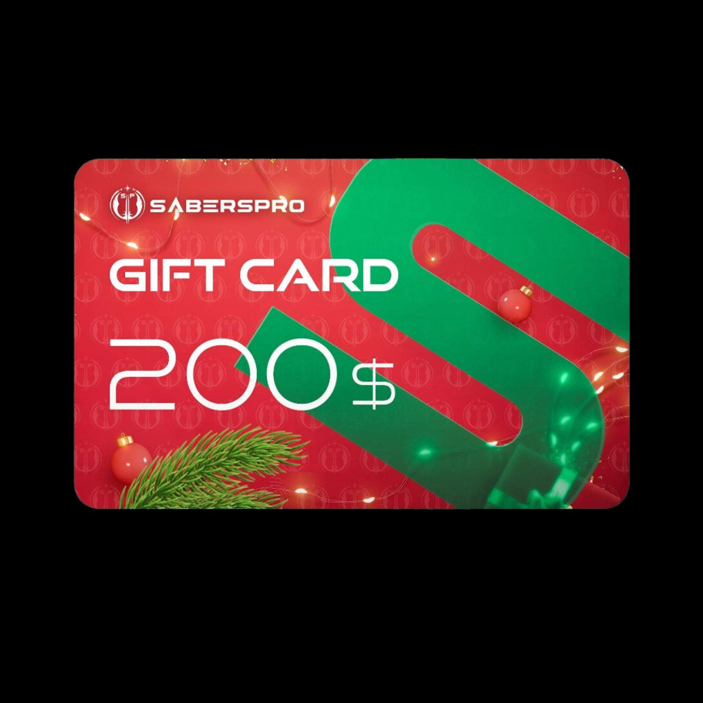 Lightsaber digital gift card - design 5