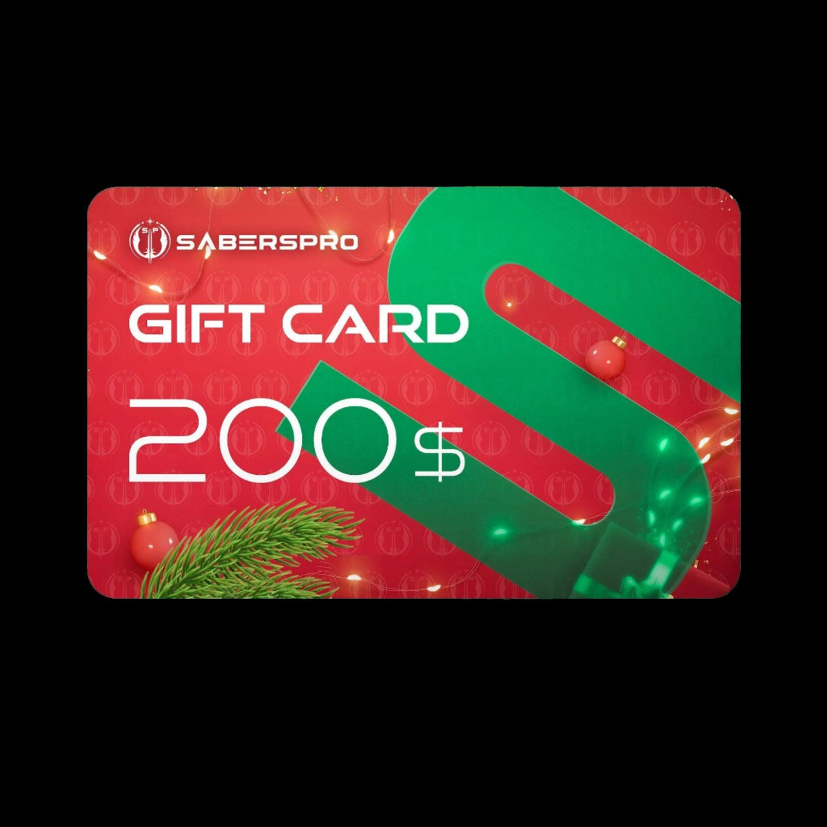 Lightsaber digital gift card - design 5