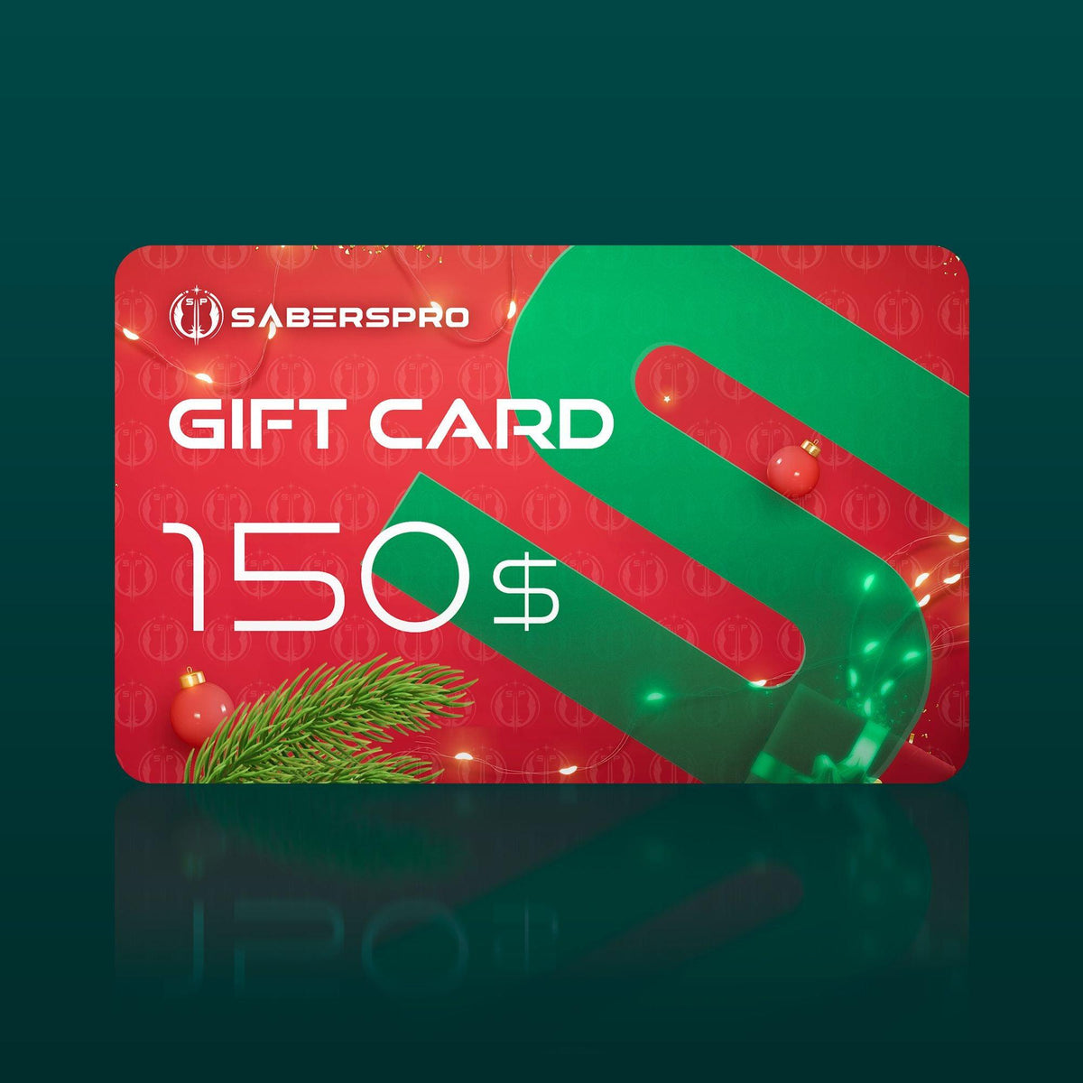 Lightsaber digital gift card - design 4