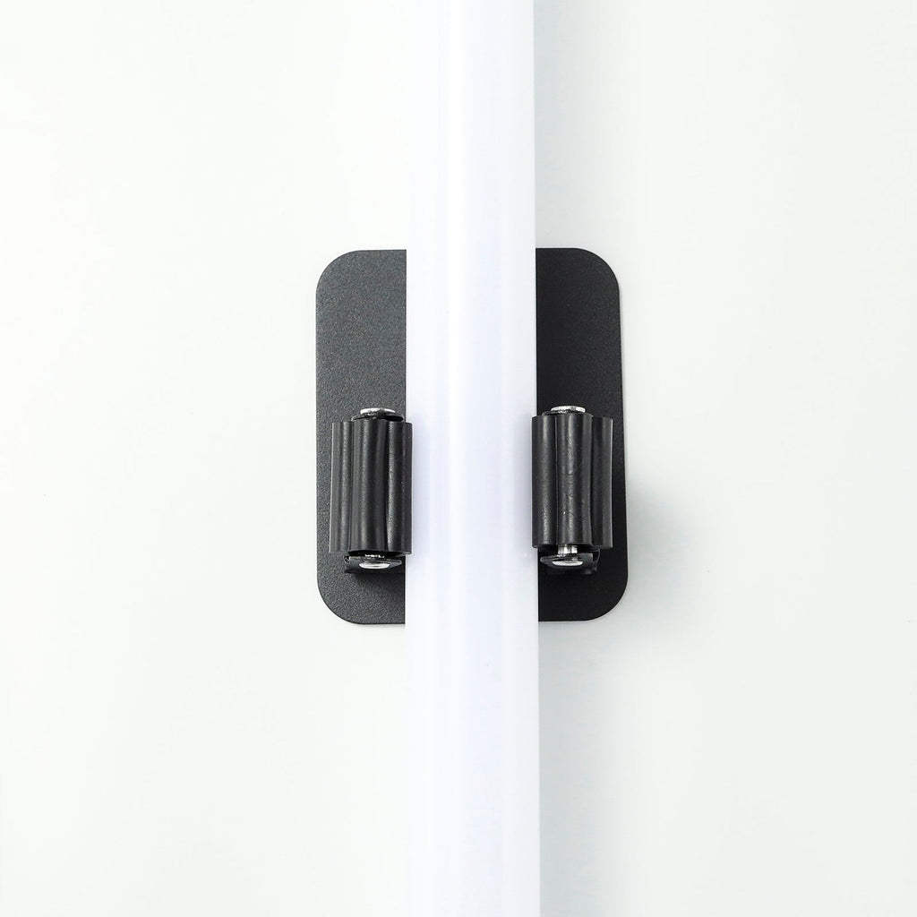 Lightsaber cosplay kit with belt clip, wheel and wall mount